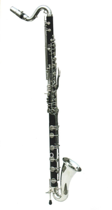  This is a base clarinet. It obviously plays an octave lower