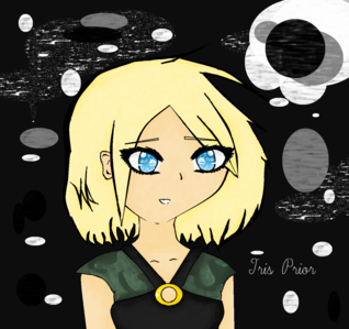  >.< OMG TRIS!! I made her on paint. I CAN"T WAIT FOR ALLEGENT!!