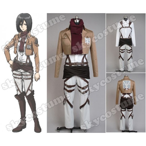  High quality Attack on titan cosplay costumes at Skycostume.com All tailor made in customers' own me
