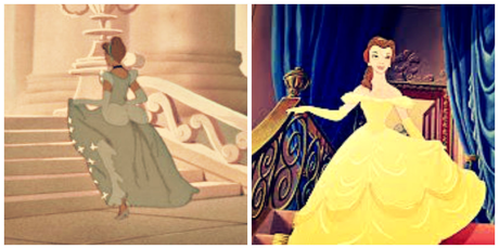 Ariel
Cinderella's ball gown or Belle's ball gown?