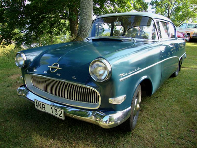  She'd have a '58 Opel Rekord. What would Chrysalis have?