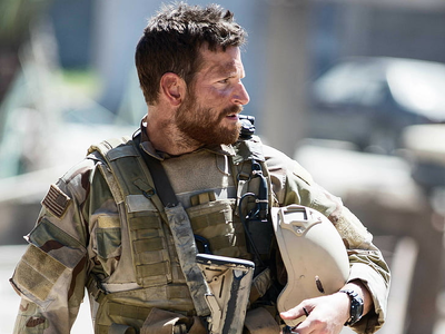  Bradley Cooper as Chris Kyle in American Sniper (2014)