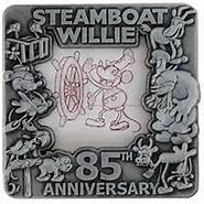 Mickey Mouse in Steamboat Willie - Short animated musical :)

Mickey is piloting a steamboat when C