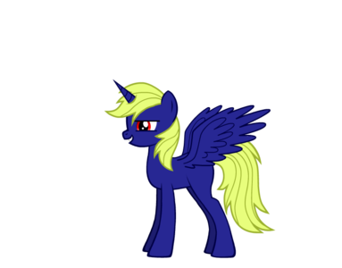 Uh I gonna do this RP with my new OC

NAME: Slash

AGE : 22

SEX : Stalion

SPECIES : Unicorn