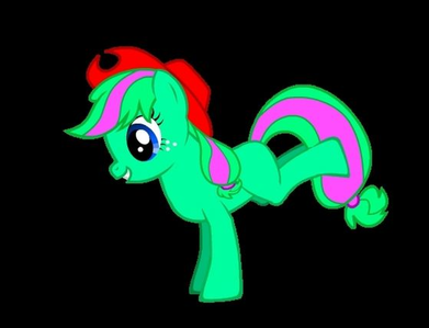 Name: Jade Greene
Age: 19
Gender: made
Species: earth pony
Birth Date: March 6, 1994
Description
