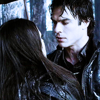  8. Rain - Damon & Elena