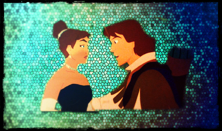  Derek and Anastasia. Peter Pan and Ariel of Peter Pan and Pocahontas?