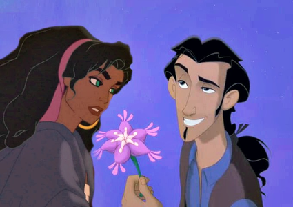 Jack and Melody.

Tulio and Esmeralda or Tulio and Jasmine?
