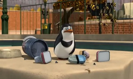  That's adorable. X3 A funny penguins scene from one of the [i]Madagascar[/i] movies.