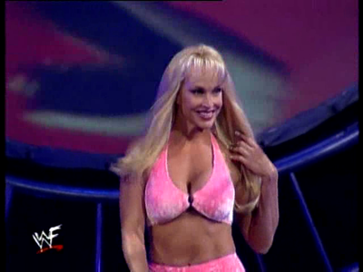  "JR! Finally the tuta have gone back to Detroit! Woo hoo!" -1999 Survivor Series as Debra made