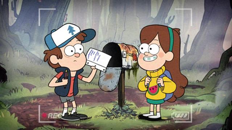 Dipper: And there it goes....

Mabel: ( tired, and falls over )