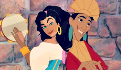 Esmeralda and Kuzco! 