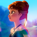  My favourite character in La Reine des Neiges is Anna :)