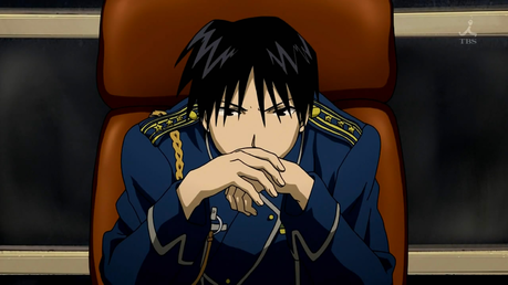 um.....roy mustang has black hair!

i want a character who has the cutest face!