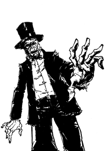  ((A zombie with a dapper personality? Like being a complete and utter troll towards the humans? :3 ME