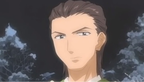 Riku'll like this one. Enoki Ryuusai from Shounen Onmyouji is voiced by Junichi Suwabe.