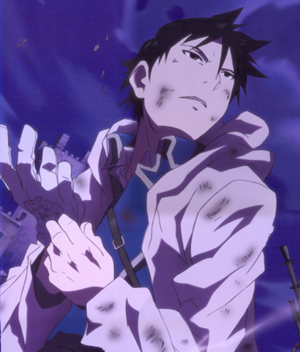 Roy Mustang, from FMA/FMAB, voiced by Travis Willingham

Riku will change this right away. She does