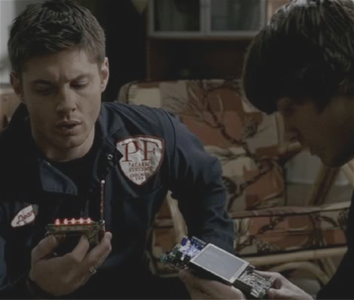 Here :)
Next: Dean eating donut 