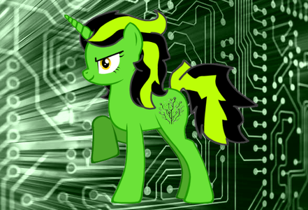 Name: Short Circuit
Gender: Mare
Race: Unicorn
Profession: Science officer (her field of expertise