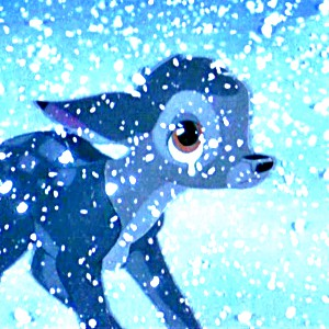  dia 8 ~ Saddest Moment Bambi's mom is murdered and he wanders around looking for her.