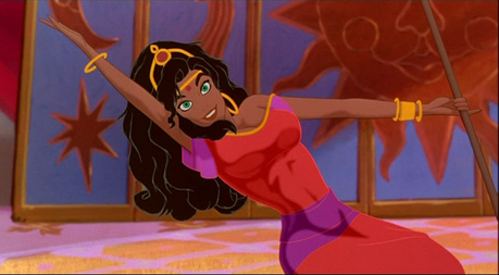  dia 13 ~ favorito outfit Esmeralda's red dress