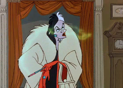  dia 14 ~ favorito villain Who else but my girl... Cruella De Vil!