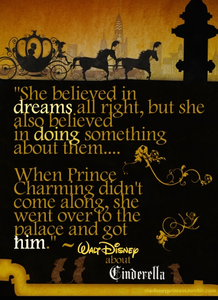 I just love Cinderella!

She, her story, the message she teaches are just beautiful: through all th
