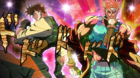  Tag #2: Favorit Anime Du have watched so far Jojo's Bizarre Adventure (2012) - At first, I thoug