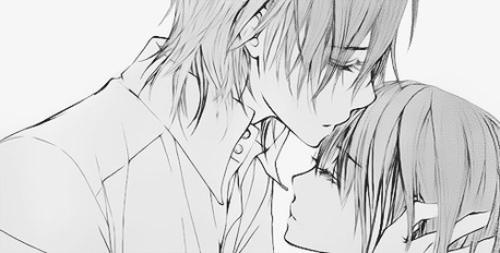  He smiled, "I'm glad I met you." He grabs he head and kisses he forehead. " Where gonna have a wonder