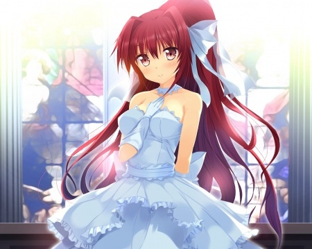  (Of course it does!!!!!) "Like, what about this dress, huh?!" She looks into his eyes and blushes.