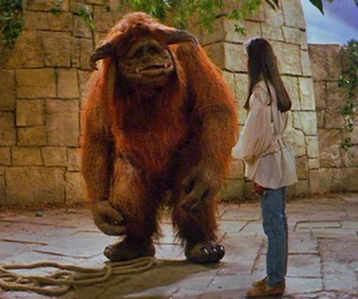  ludo from (labyrinth) ~ both are creatures/beasts ..