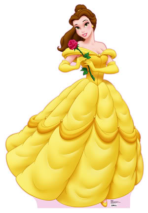  Belle from Sleeping Beauty ~ Both have brown hair