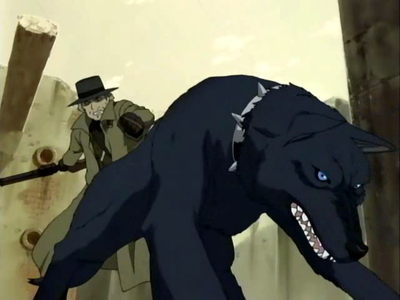  Blue from Wolf's Rain Both have blue eyes