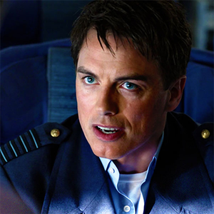  Captain Jack Harkness. They both aint happy..