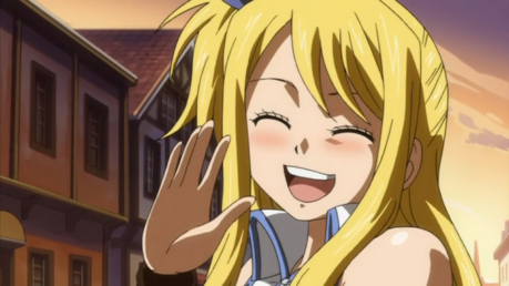  Lucy Heartfilia from Fairy Tail They both have blonde hair.