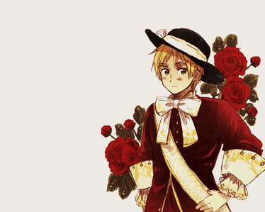  england from Hetalia ~ both have a hat