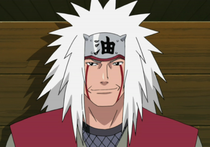  Jiraiya from Naruto. Both have white hair.