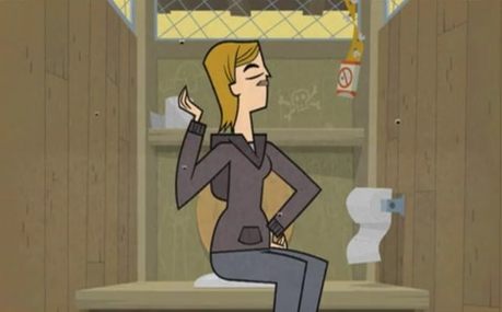 Jo from Total Drama Revenge of the Island Both look smirk.