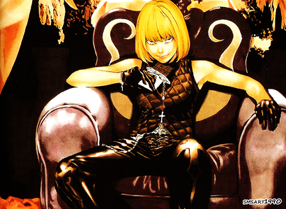 Mello from Death Note.
They both have blonde hair.