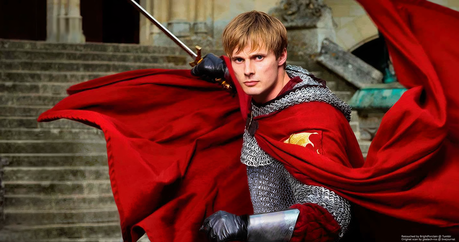 Arthur Pendragon from BBC's Merlin

Both have a sword 