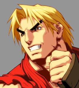  Ken Masters from đường phố, street Fighter Both have blonde hair.
