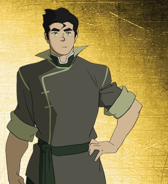  Bolin from LoK Both have strong eyebrow game.