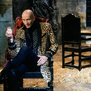  richard from the crystal maze ~ both are holding something shiny