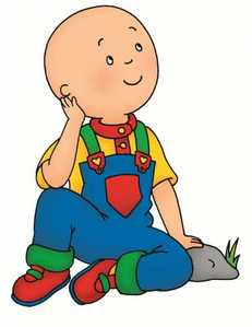 Caillou 

Both are bald