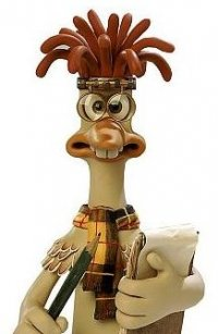  Mac from Chicken Run Both are chickens