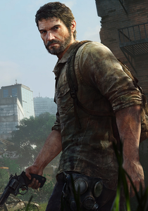  Joel from The Last of Us. They both have facial hair.