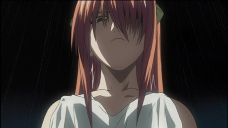  Lucy/Nyu from Elfen Lied They're both about to kill someone.