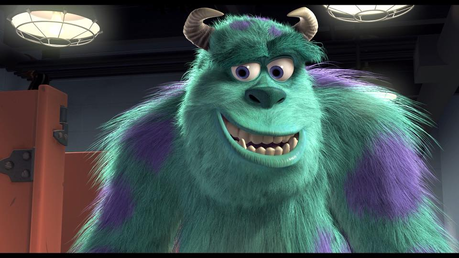 James P. Sullivan from Monsters Inc./Monsters University/Monsters at Work

Both have blue eyes.