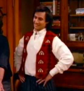 Balki Bartokomous from Perfect Strangers

Both appear to be wearing a vest