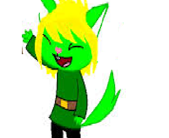  Meh, I'll Join. Name- Ben Animal- भेड़िया Color- Green Outfit - A Link outfit from Legend of Zelda